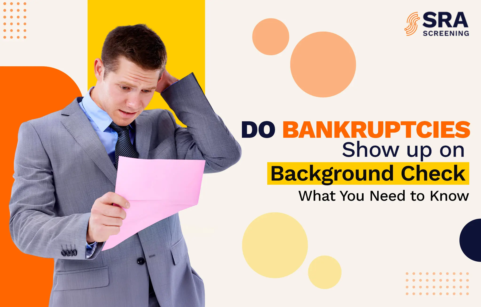 Do Bankruptcies Show Up on Background Checks?